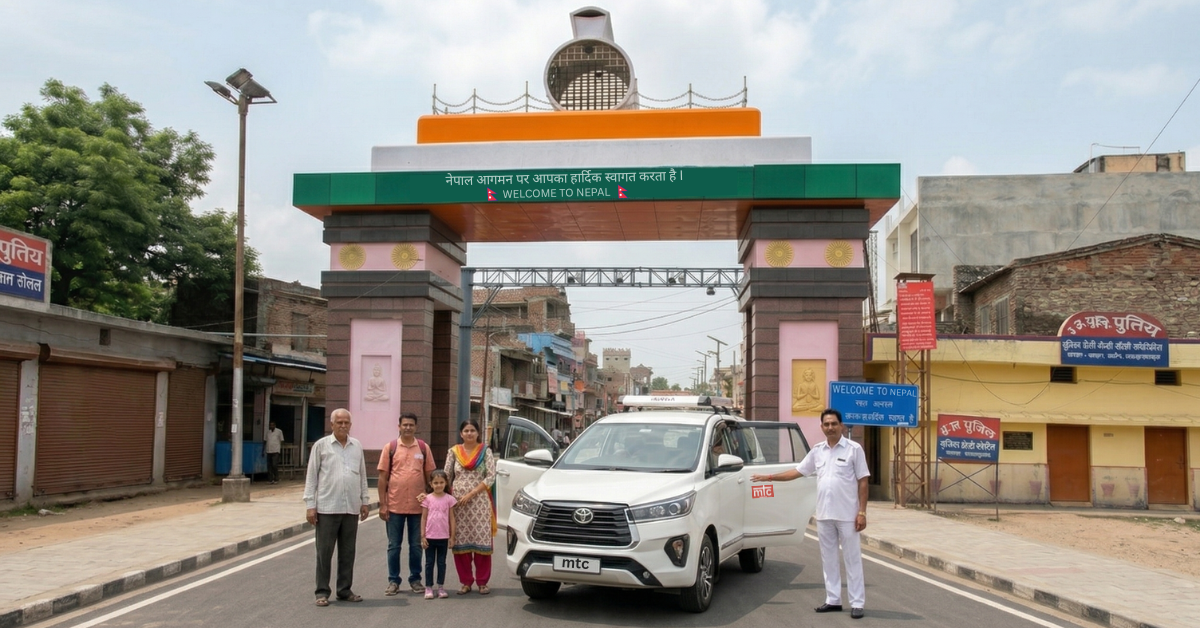 Gorakhpur to Nepal Taxi Package just ₹9500 | Book Now